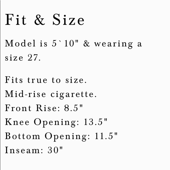 AG NWT The Prima Cigarette Jean 25 - Picture 6 of 6